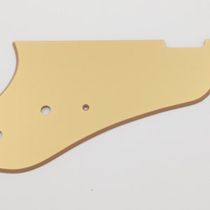 metallic gold acrylic pickguard for IBANEZ AF71F guitar
