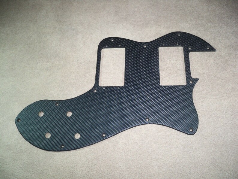 Carbon fiber style tolex pickguard for fender telecaster Etsy