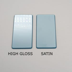 metallic ice blue acrylic pickguard for GRETSCH G6120 DC chet atkins guitar image 5