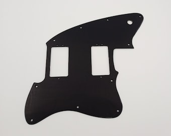 black acrylic pickguard for us/mex fender toronado guitar