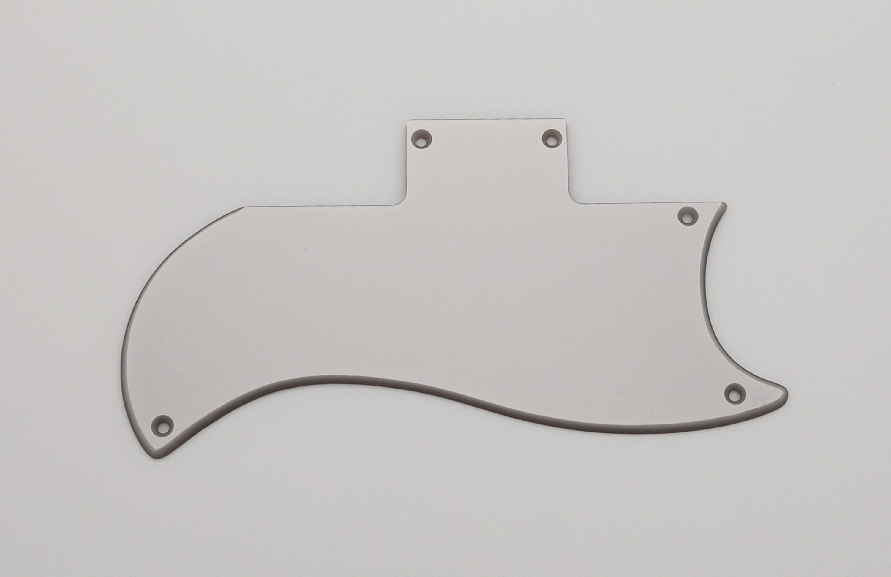 metallic silver acrylic pickguard for GIBSON SG 61' REISSUE guitar