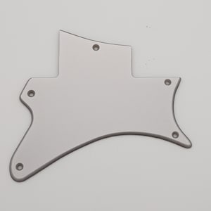 metallic silver acrylic pickguard for PRS SE CUSTOM guitar