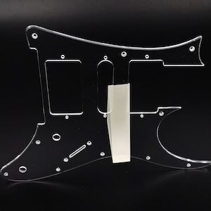 Golpeador acrílico transparente para guitarra IBANEZ de 6 cuerdas fabricada en Japón