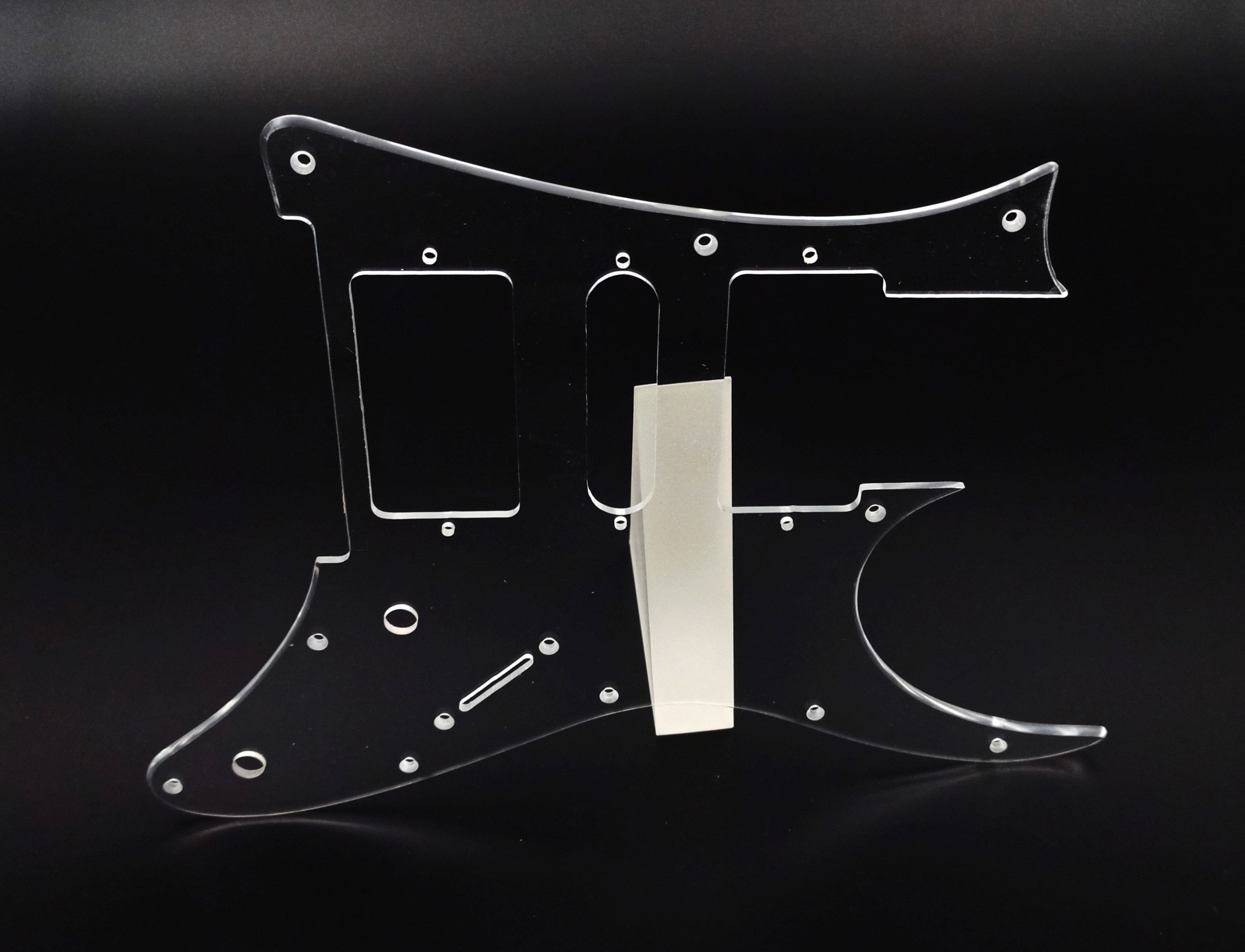 Galm　ブラスター　二丁目 Clear Acrylic Pickguard for IBANEZ Made in Japan 6 String Jem