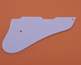white acrylic pickguard for fender coronado II re-issue guitar