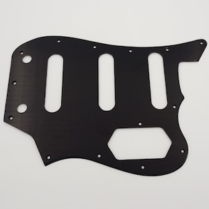 battipenna in acrilico nero per basso modificato vintage SQUIERV VI