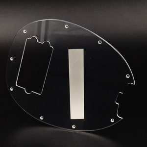clear acrylic pickguard for MUSICMAN STINGRAY CLASSIC 4 bass