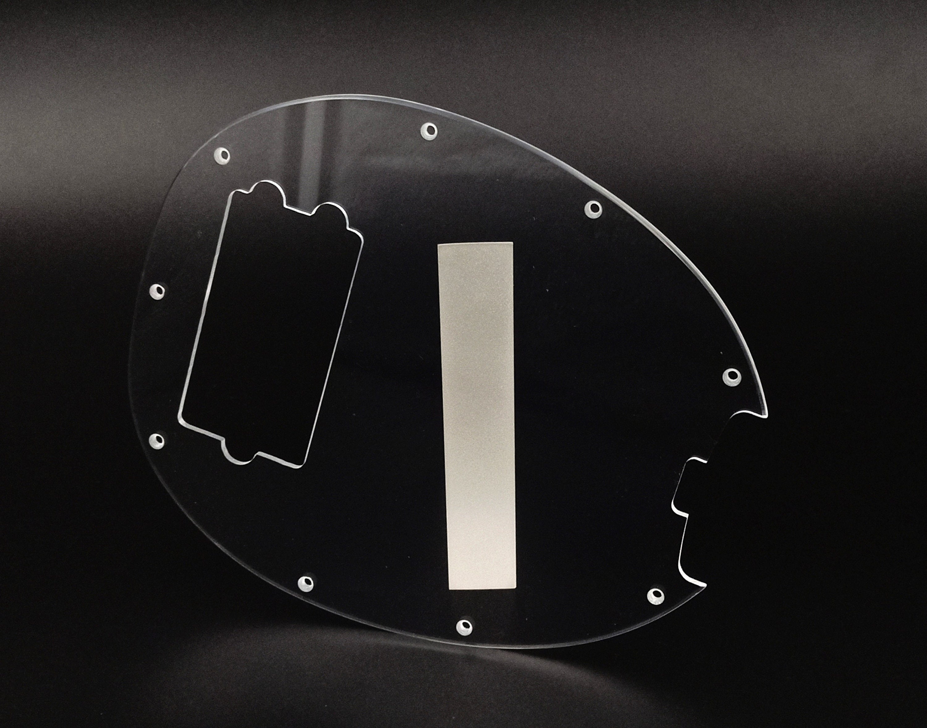 Amazon | WD MUSIC ピックガード MUSICMAN STINGRAY 用 CLEAR