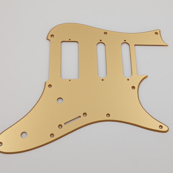 metallic gold acrylic pickguard for IBANEZ THBB10 guitar