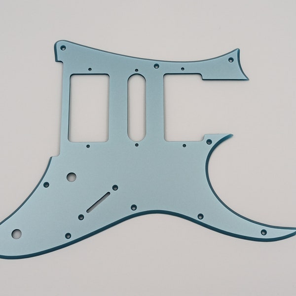 metallic ice blue acrylic pickguard for IBANEZ RG350DX guitar