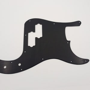 black acrylic pickguard for fender precision bass-various models