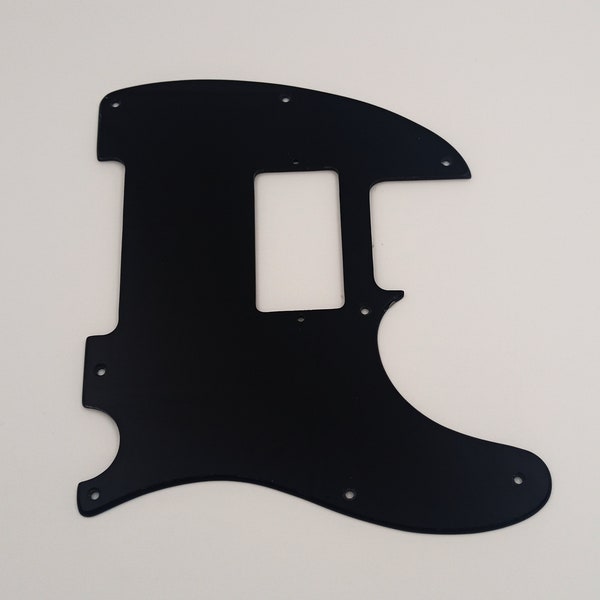 5/8 hole black acrylic pickguard for us/mex fender telecaster/humbucker neck pickup