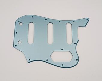 metallic ice blue acrylic pickguard for SQUIER VI vintage modified bass
