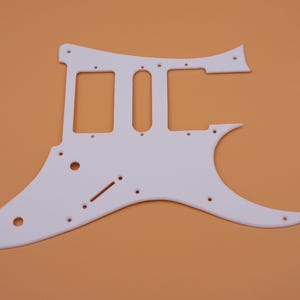 Golpeador acrílico blanco para guitarra IBANEZ JEM de 6 cuerdas fabricada en Japón