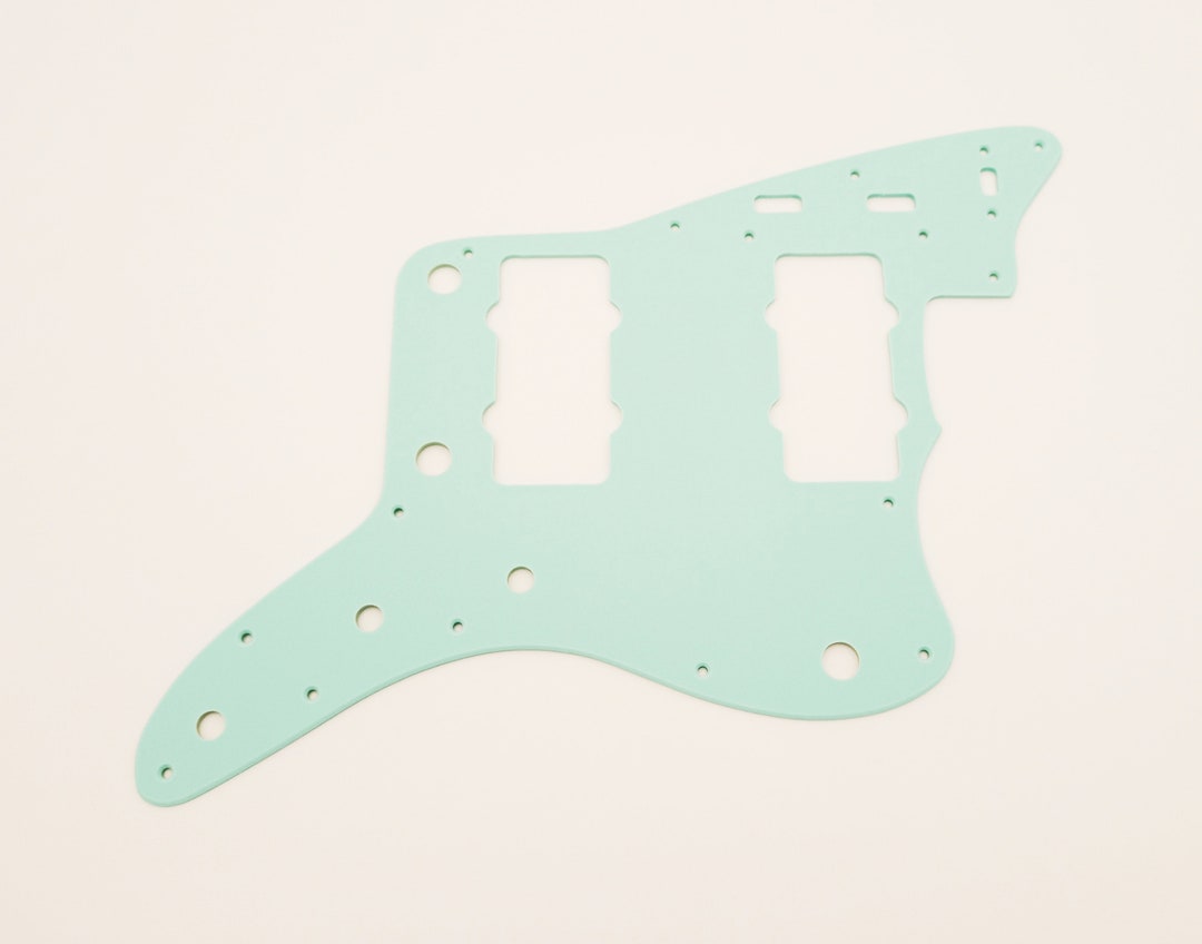 Spearmint Green Acrylic Pickguard for Us/mex Fender Standard Jazzmaster ...