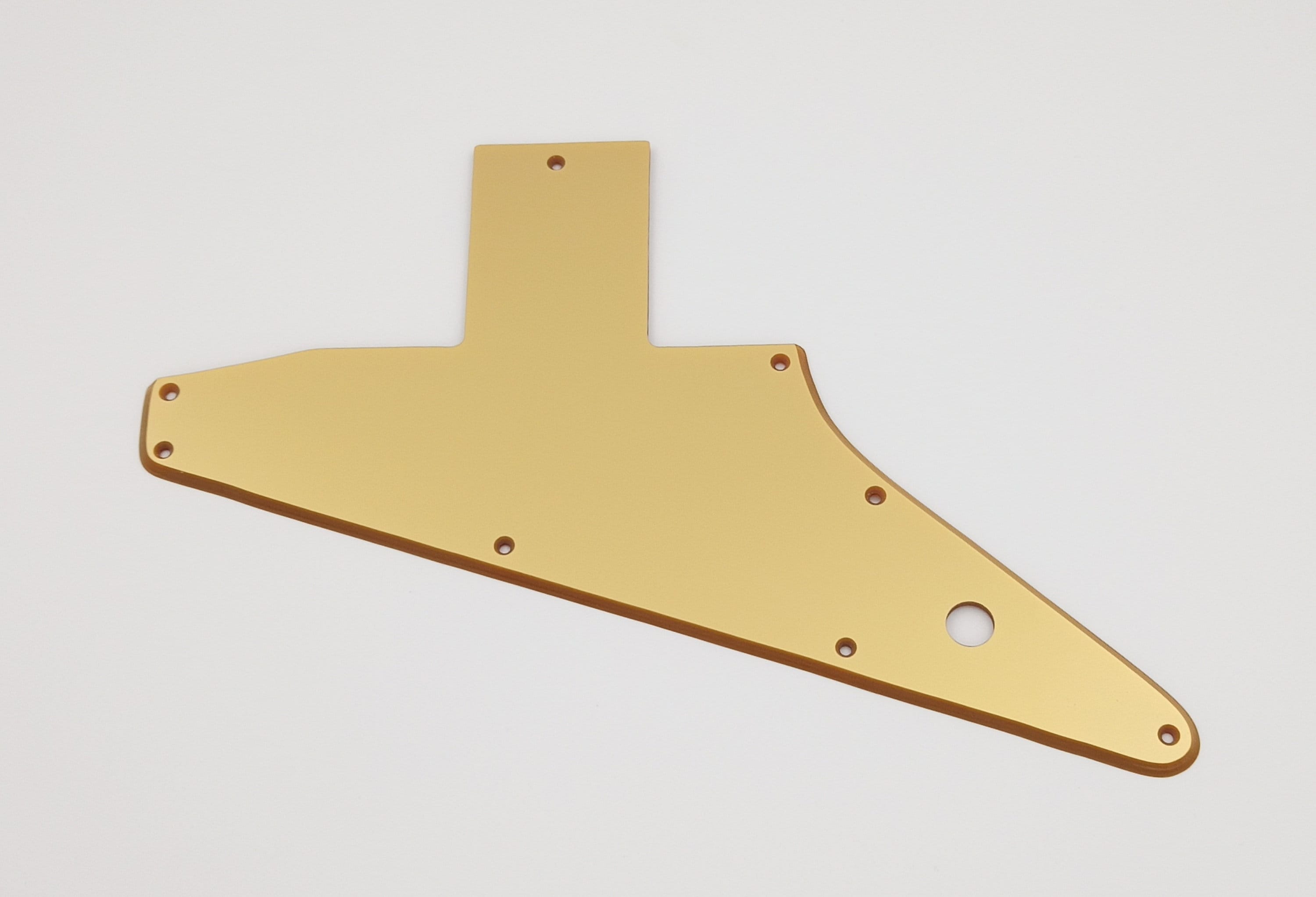 Metallic Gold Acrylic Pickguard for Epiphone Explorer 58' Reissue