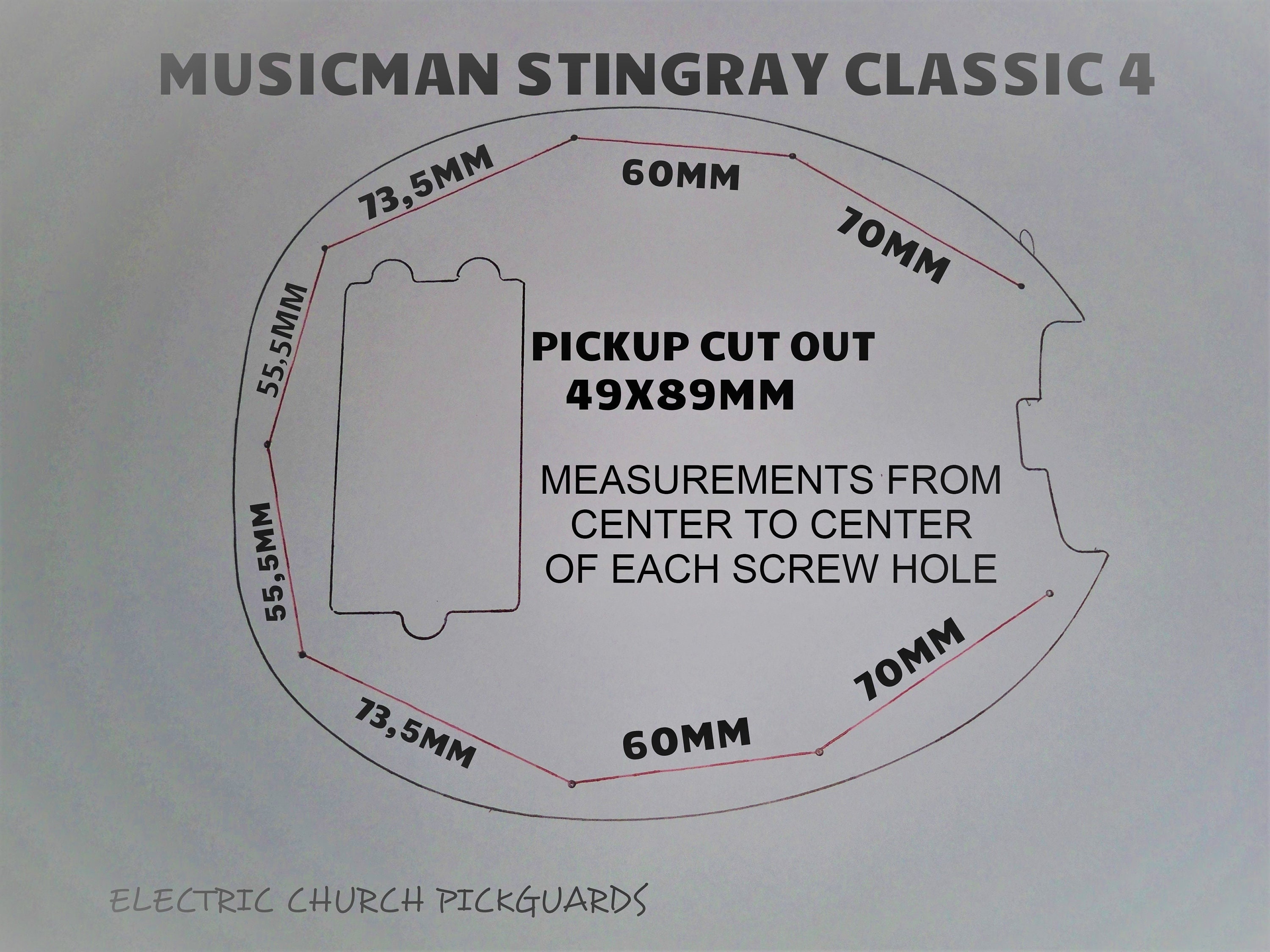 ミュージックマン スティングレイ-OPL-スターリングベース用