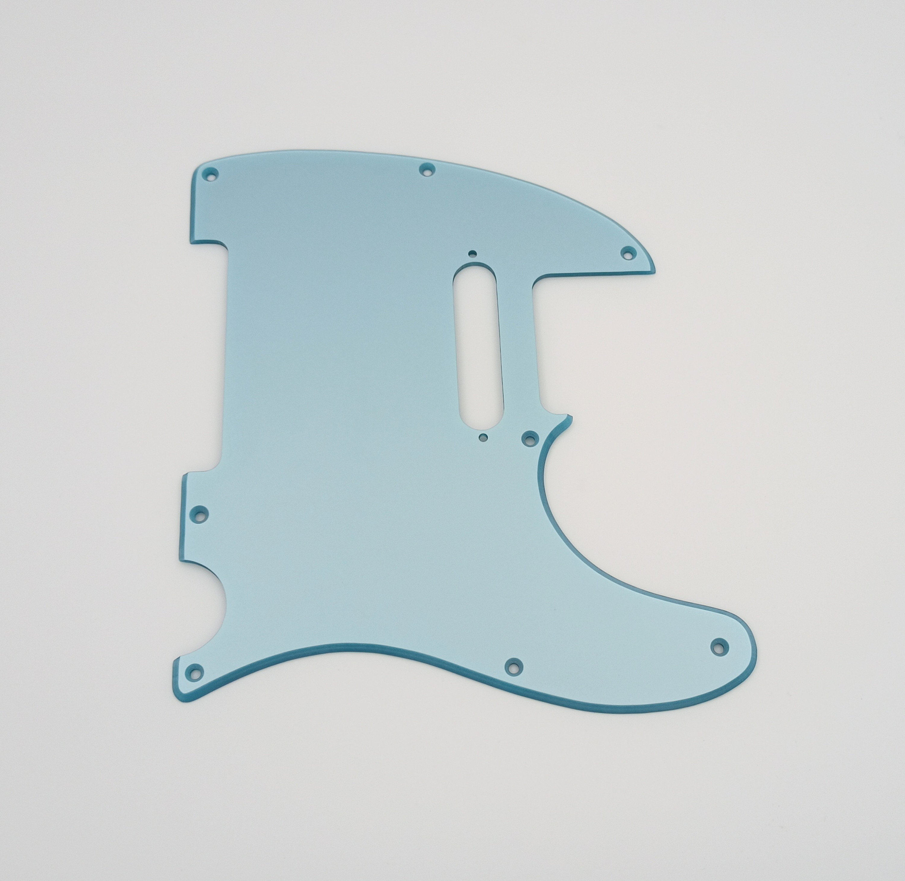 5/8 Hole Metallic Ice Blue Acrylic Pickguard for Us/mex Fender