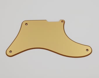 metallic gold acrylic pickguard for us/mex fender cabronita telecaster guitar