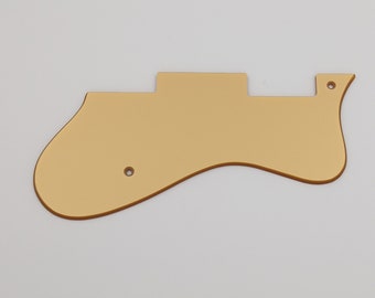 metallic gold acrylic pickguard for epiphone dot guitar