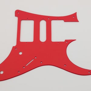 red acrylic pickguard for IBANEZ RG350DX guitar