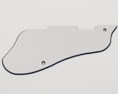 silver aluminium pickguard for GRETSCH GT6120 DC chet atkins guitar
