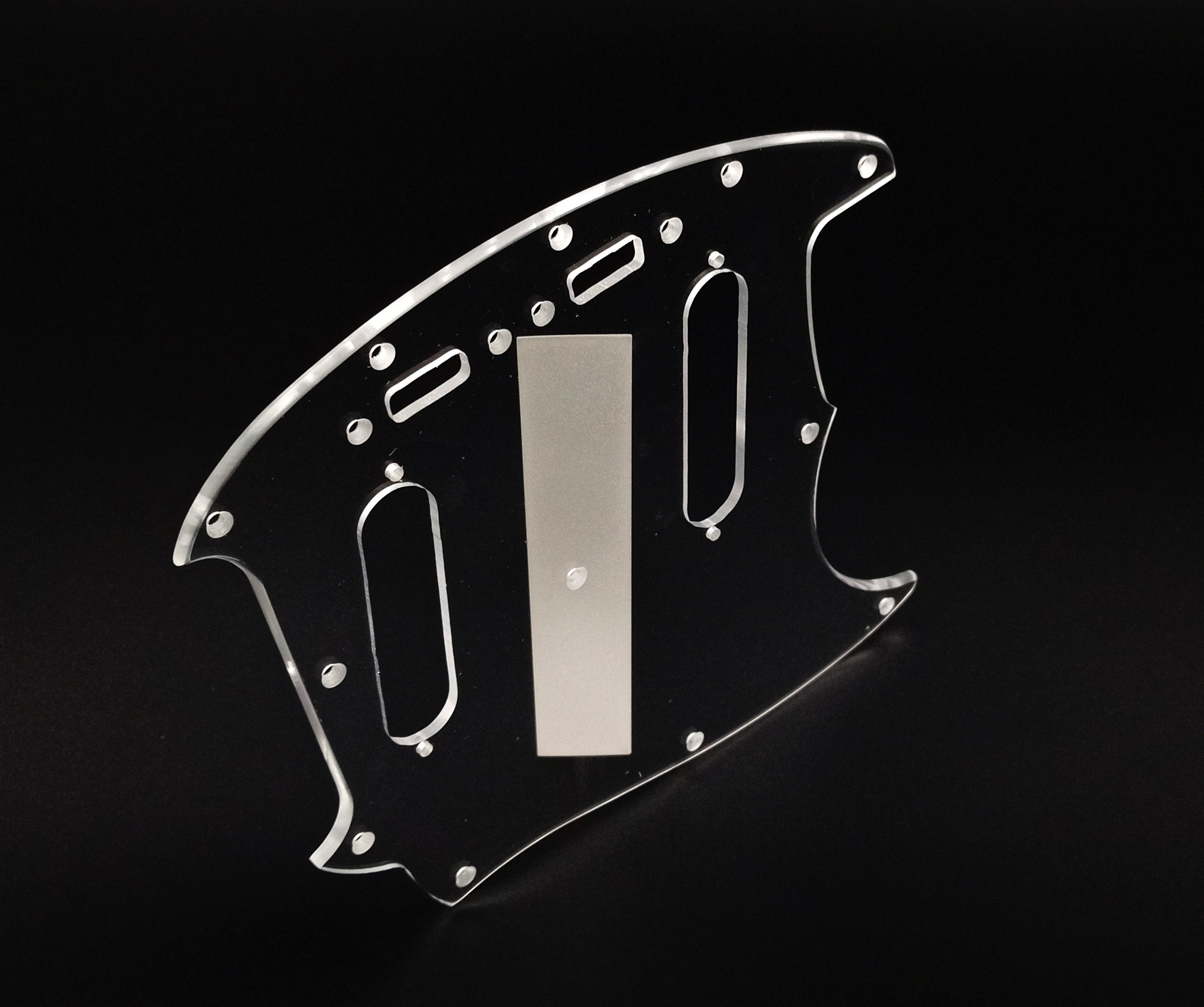 Pannello di Battipenna per chitarra 11 fori Strat HSS, con ponte Floyd Rose tagliato