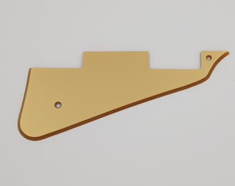 metallic gold acrylic pickguard for epiphone post 2006 les paul standard/custom/studio guitar