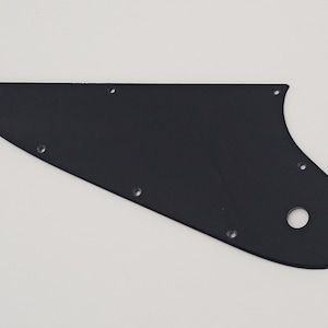 black acrylic pickguard for gibson firebird guitar/thunderbird bass
