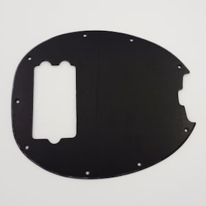 black acrylic pickguard for musicman stingray classic 4 bass