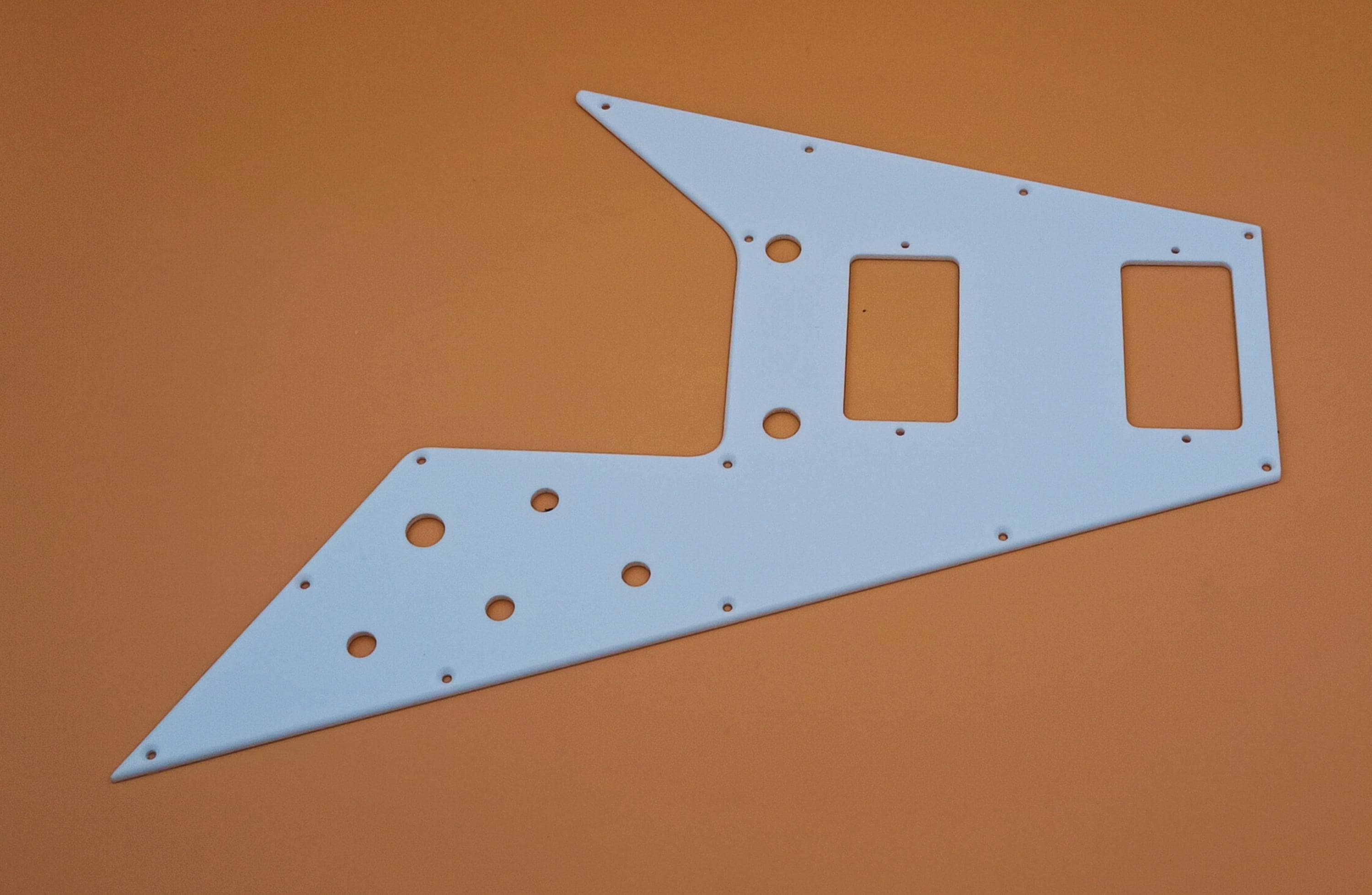 White Acrylic Pickguard for GIBSON FLYING V 67' REISSUE Guitar - Etsy