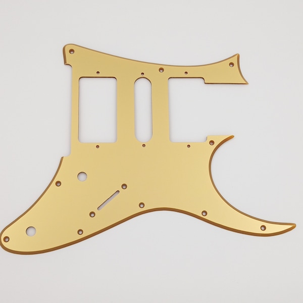 metallic gold acrylic pickguard for IBANEZ RG350DX guitar