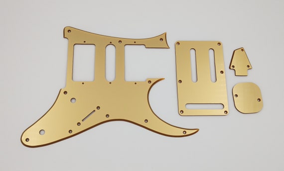 Ibanez 日本製 natural gold parts Metallic Gold Acrylic Pickguard & Plates for Made in Japan 6