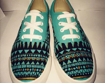 tiffany blue vans