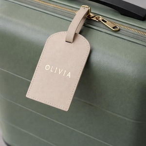 Suitcase Tag Cream - Etsy