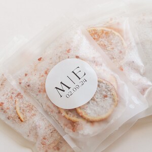 Bath Salts Wedding Favors for Guest in Bulk Bridal Shower Favor for Guests