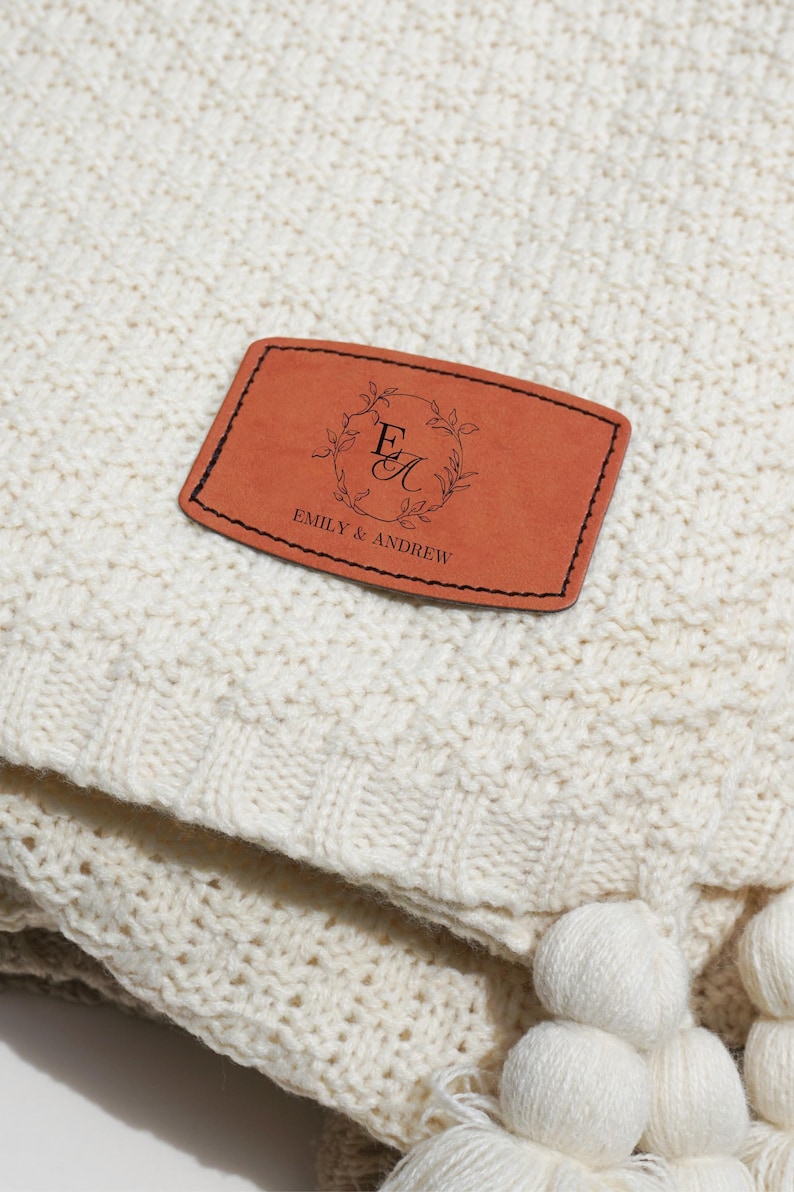 Name Custom Blanket Personalized Blanket for Adult Blanket Monogrammed Blanket Wedding Gift Housewarming Gift For Couple Boho Throw Blanket