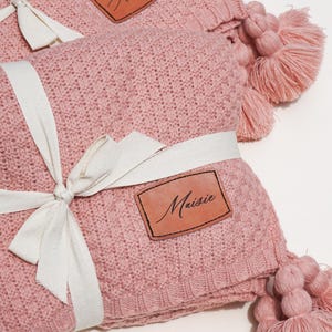 Name Custom Blanket Personalized Blanket for Adult Blanket Monogrammed Blanket Wedding Gift Housewarming Gift For Couple Boho Throw Blanket