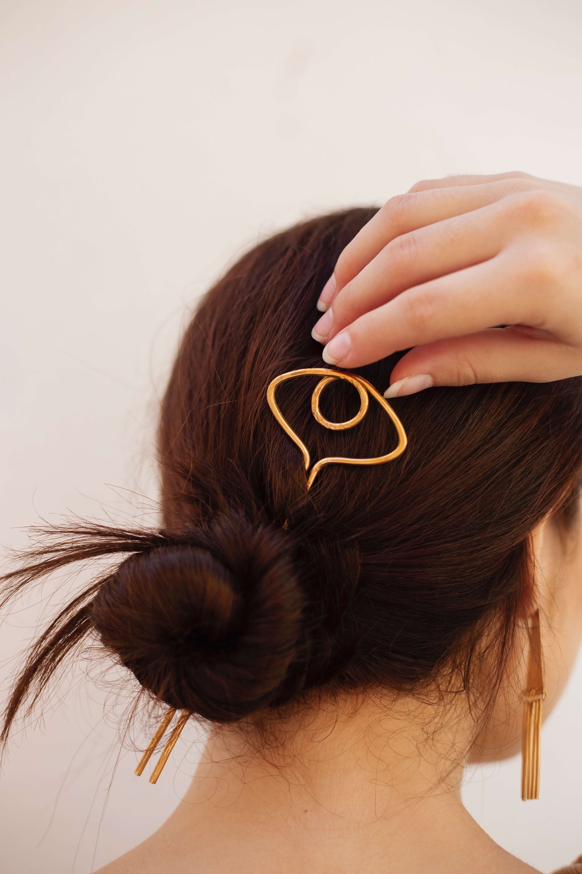 Hair Sticks Hair Pins Bun Pins Hair Fork Top Knot Pin Bun Etsy