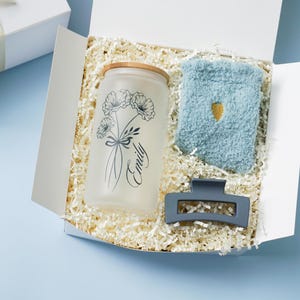 Birth Flower Gift For Her Birthday Unique Gift for Friend Long Distance Bestie Gift Box Women Birthflower Birthday Gift for Sister in Law