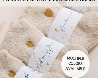 Bridesmaid Sock Gift Bridal Party Fuzzy Sock Gift Proposal Gift Cozy Sock Getting Ready Bridesmaid Maid of Honor Gift Bachelorette Party Gif