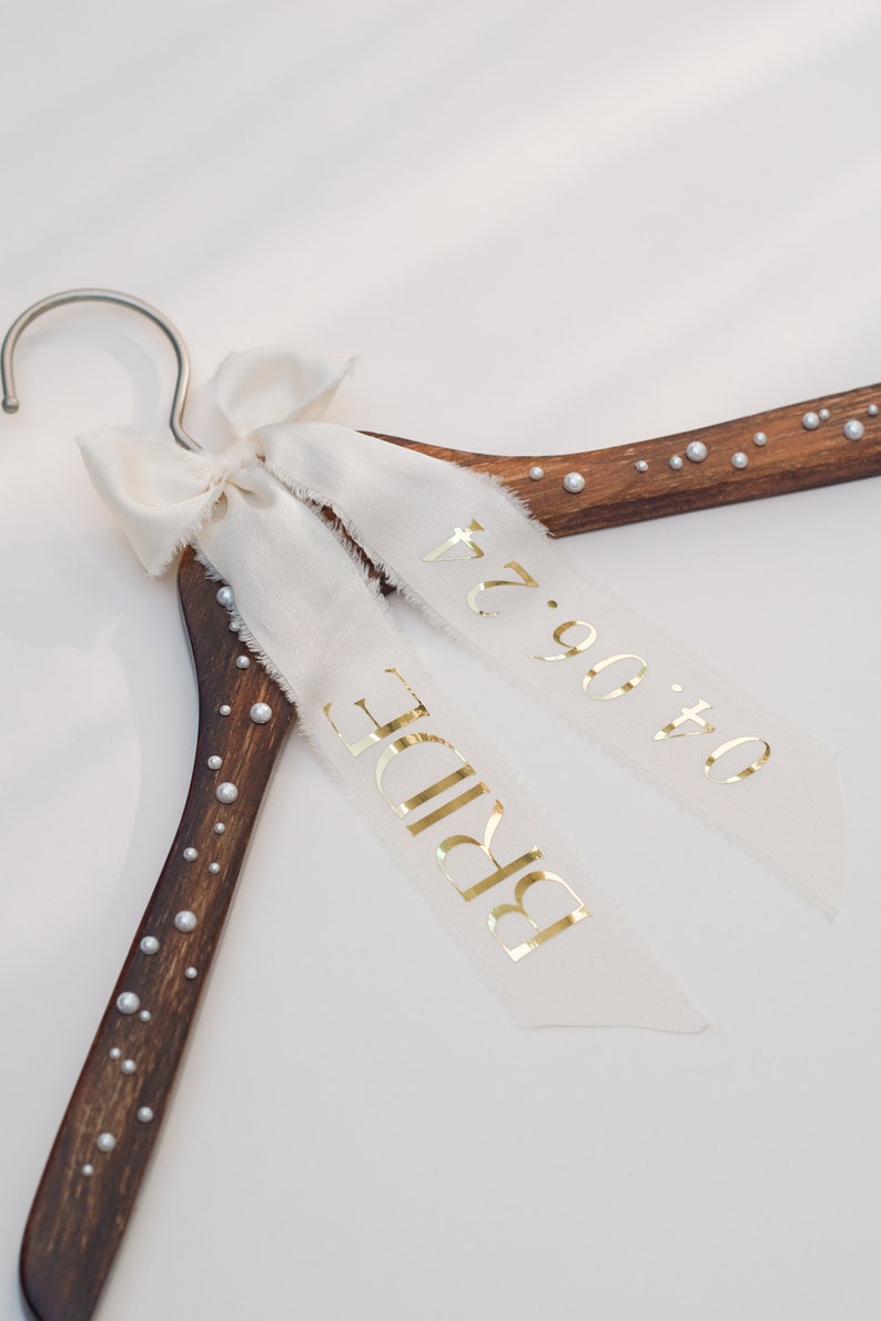 Hanger Tag Bridesmaid Hanger Personalized