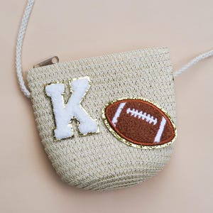 Football Sister Custom Bag Crossbody Purse for Little Girl Handbag Game Day Stadium Bag