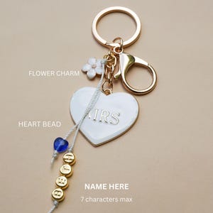Mrs Keychain Bride Key Chain Best Friend Engagement Gift for Her Friend Newly Engaged Gift Bride to Be Gift Idea Just Engaged Gift Key Ring