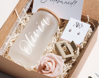 Bridesmaid Proposal Box Will You Be My Bridesmaid Gift Box For Maid of Honor Proposal Box For Bridesmaid Wedding Day Gift Thank You Gift MOH