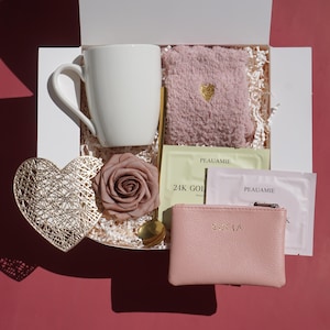 Sending a Hug Gift Box Birthday Gift Basket for Her Women Self Care Gift Box Cozy Care Package Thank You Gift Mom Christmas Gift Get Well image 13