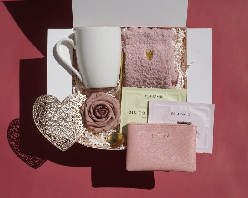 Sending a Hug Gift Box Birthday Gift Basket for Her Women Self Care Gift Box Cozy Care Package Thank You Gift Mom Christmas Gift Get Well image 13