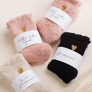 Proposal Gift Cozy Sock Cozy Wedding Sock