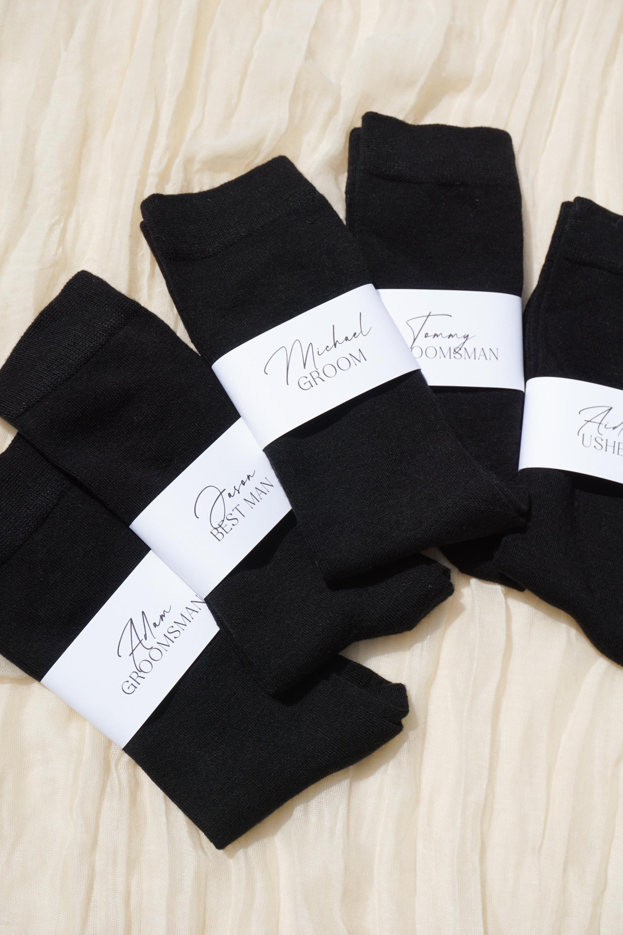 Personalized Groomsmen Gift Dress Socks Wedding Day Sock Wedding Party Gift for Groomsman Wedding Men Gift Best Man Gift Proposal Box Filler
