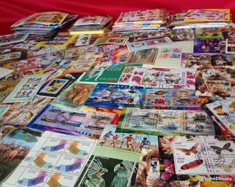8 DIFFERENT Worldwide Foreign Souvenir Sheets